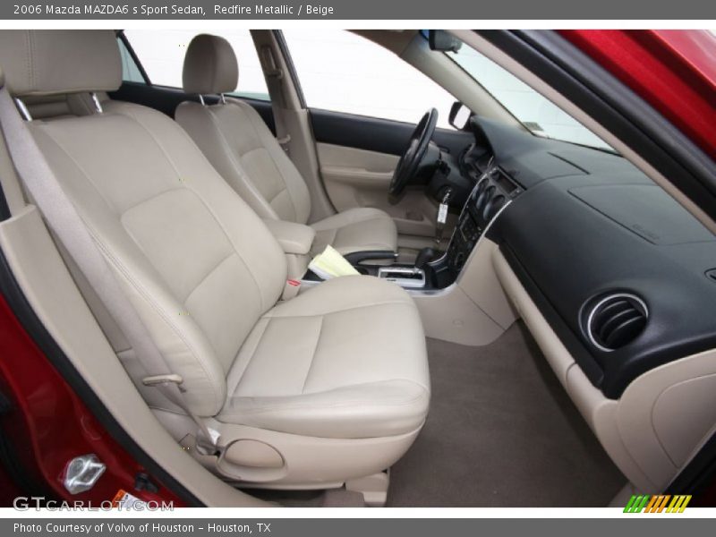 Front Seat of 2006 MAZDA6 s Sport Sedan