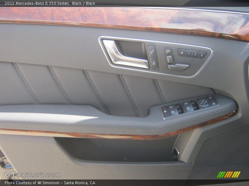 Black / Black 2012 Mercedes-Benz E 350 Sedan