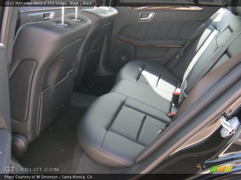 Black / Black 2012 Mercedes-Benz E 350 Sedan
