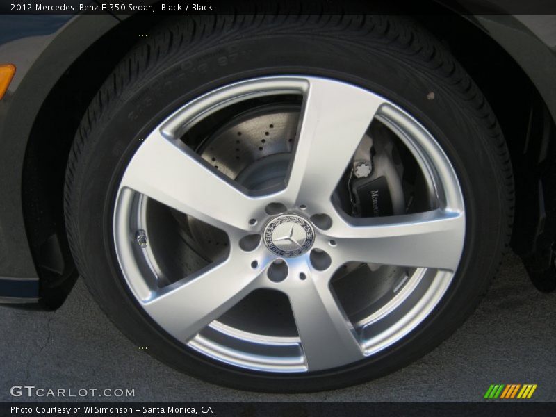 Black / Black 2012 Mercedes-Benz E 350 Sedan