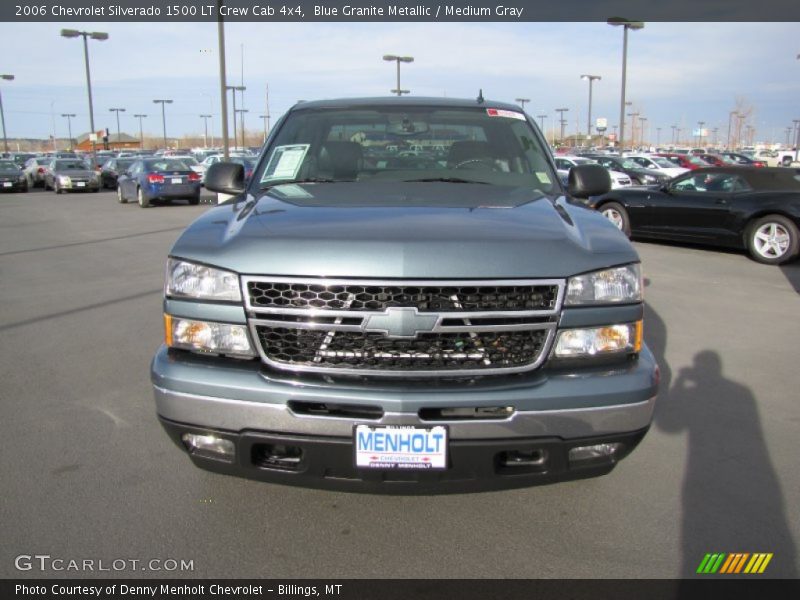 Blue Granite Metallic / Medium Gray 2006 Chevrolet Silverado 1500 LT Crew Cab 4x4