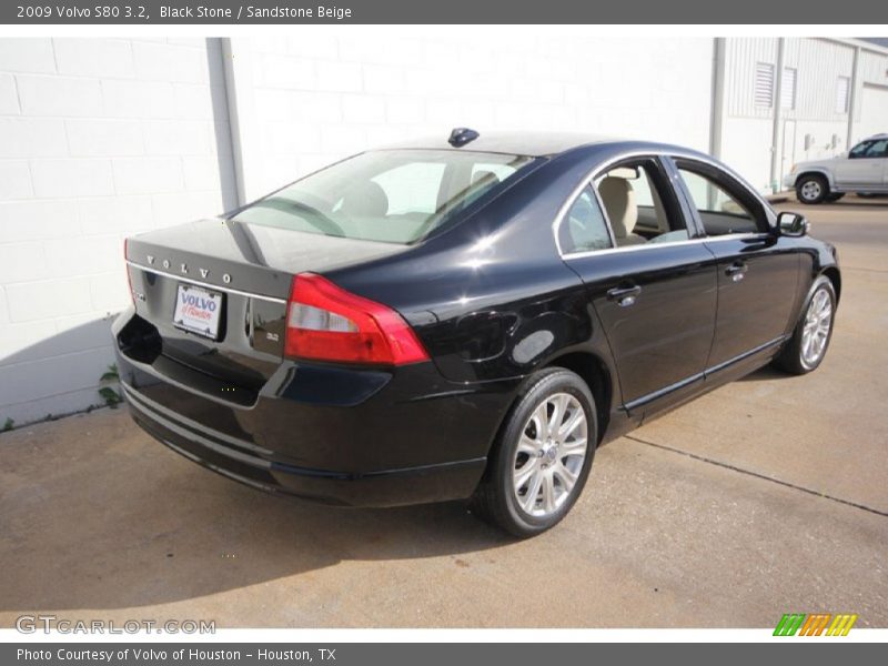 Black Stone / Sandstone Beige 2009 Volvo S80 3.2