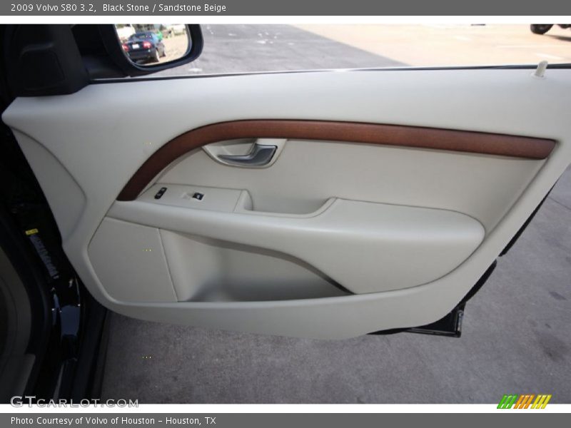 Black Stone / Sandstone Beige 2009 Volvo S80 3.2