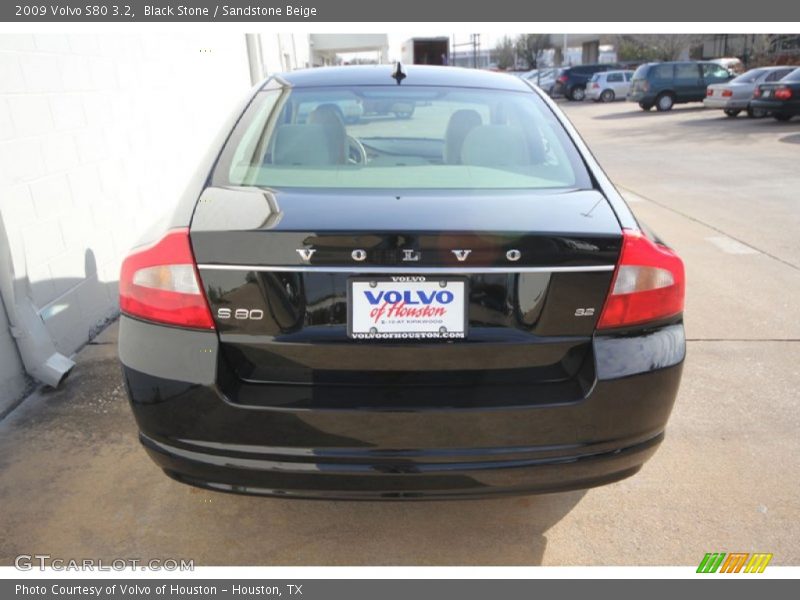 Black Stone / Sandstone Beige 2009 Volvo S80 3.2