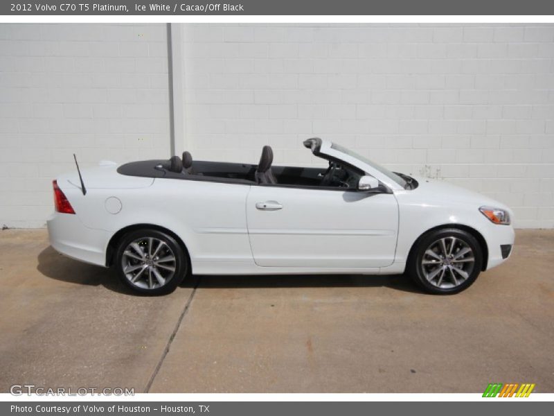  2012 C70 T5 Platinum Ice White