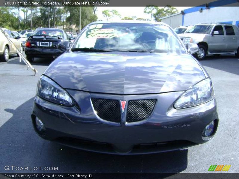 Dark Slate Metallic / Ebony 2008 Pontiac Grand Prix Sedan