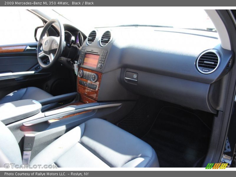 Black / Black 2009 Mercedes-Benz ML 350 4Matic