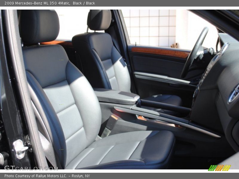 Black / Black 2009 Mercedes-Benz ML 350 4Matic