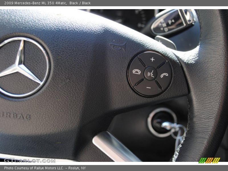 Black / Black 2009 Mercedes-Benz ML 350 4Matic