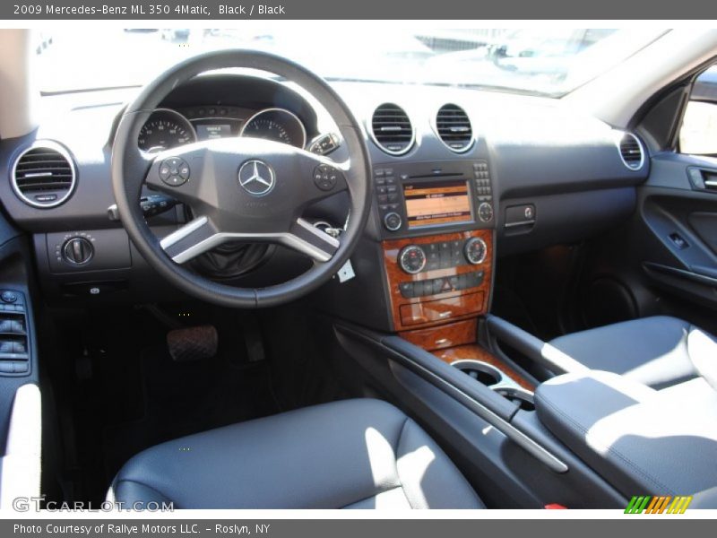 Black / Black 2009 Mercedes-Benz ML 350 4Matic