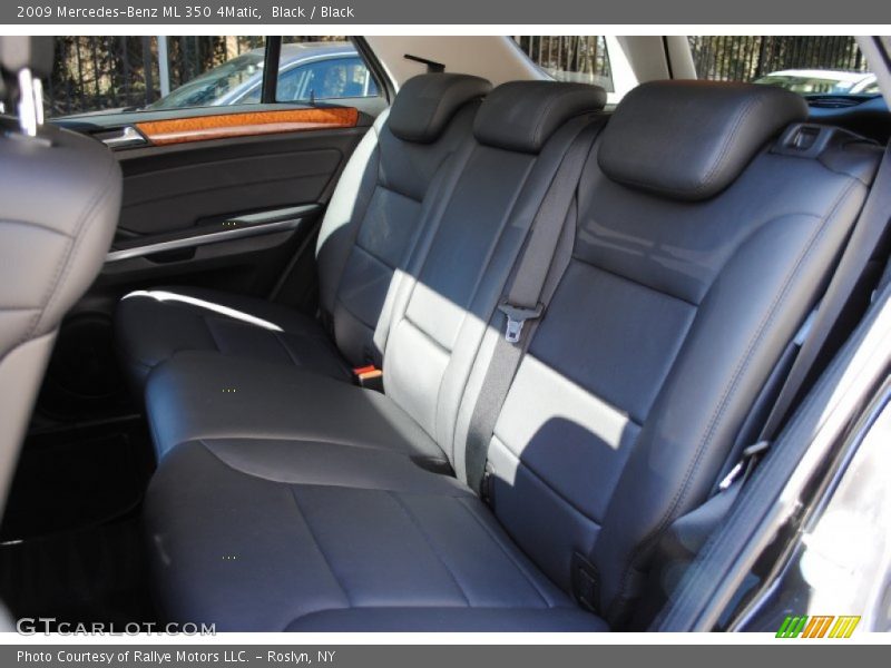 Black / Black 2009 Mercedes-Benz ML 350 4Matic