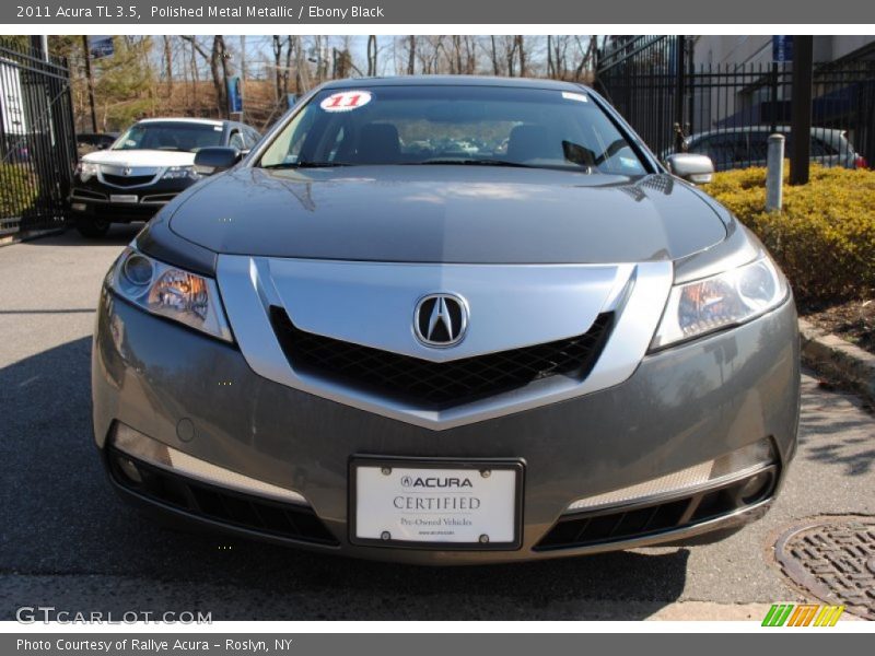 Polished Metal Metallic / Ebony Black 2011 Acura TL 3.5