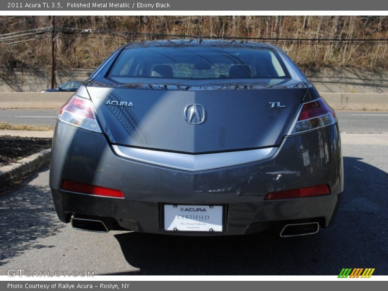 Polished Metal Metallic / Ebony Black 2011 Acura TL 3.5