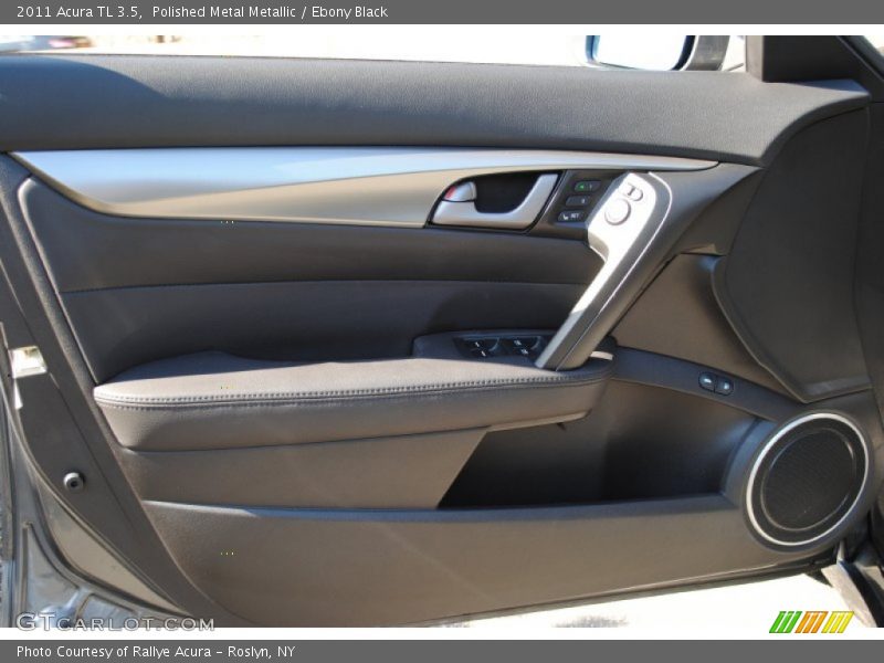 Polished Metal Metallic / Ebony Black 2011 Acura TL 3.5