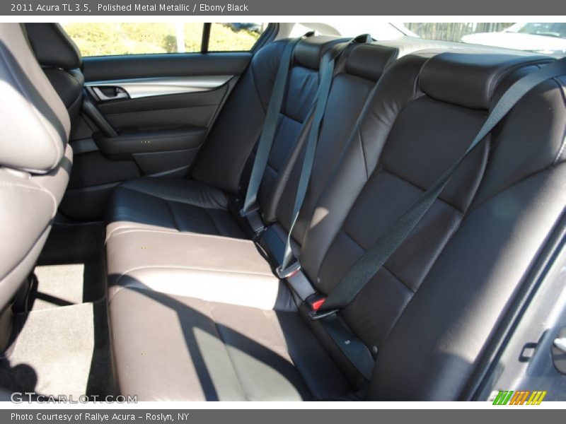 Polished Metal Metallic / Ebony Black 2011 Acura TL 3.5