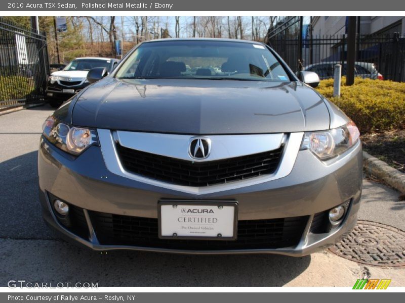 Polished Metal Metallic / Ebony 2010 Acura TSX Sedan