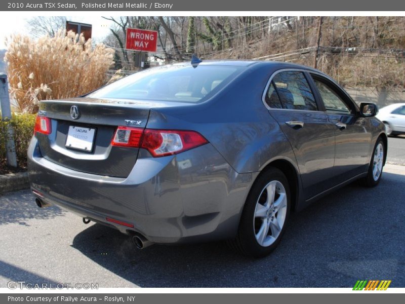 Polished Metal Metallic / Ebony 2010 Acura TSX Sedan