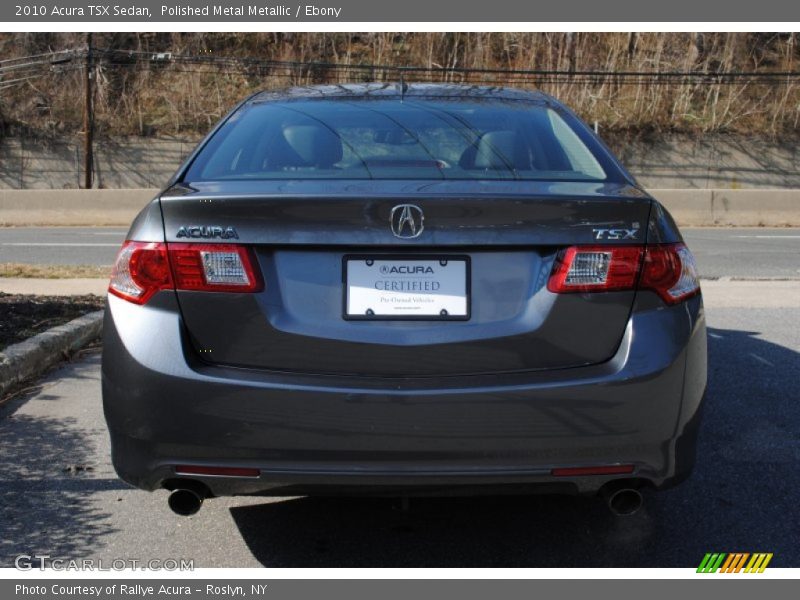 Polished Metal Metallic / Ebony 2010 Acura TSX Sedan