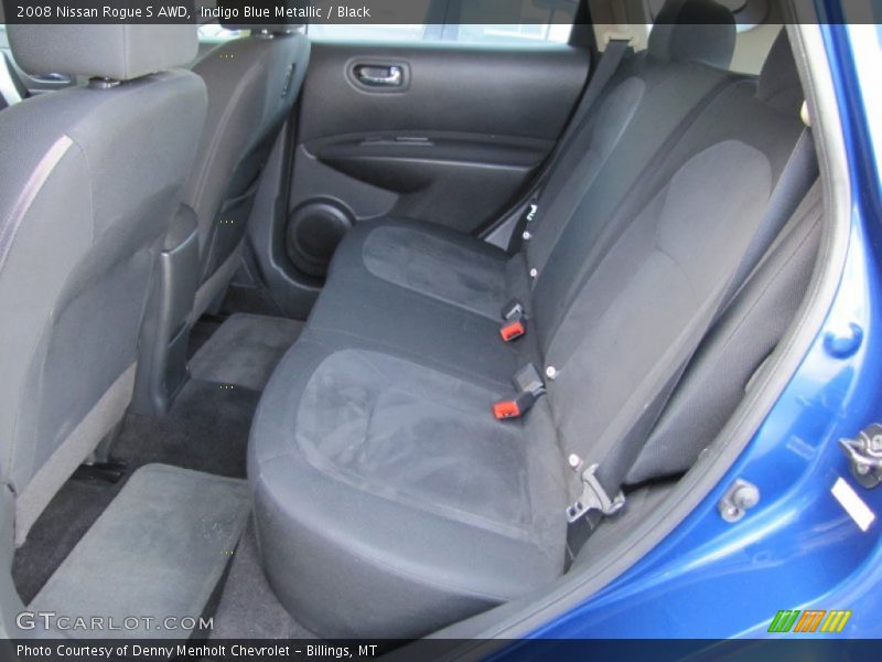 Indigo Blue Metallic / Black 2008 Nissan Rogue S AWD