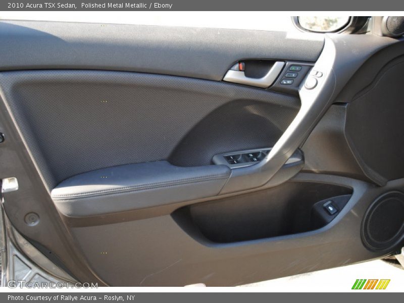 Polished Metal Metallic / Ebony 2010 Acura TSX Sedan