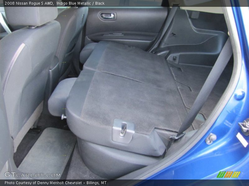 Indigo Blue Metallic / Black 2008 Nissan Rogue S AWD