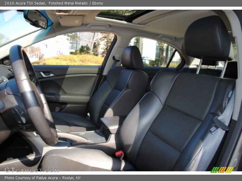 Polished Metal Metallic / Ebony 2010 Acura TSX Sedan