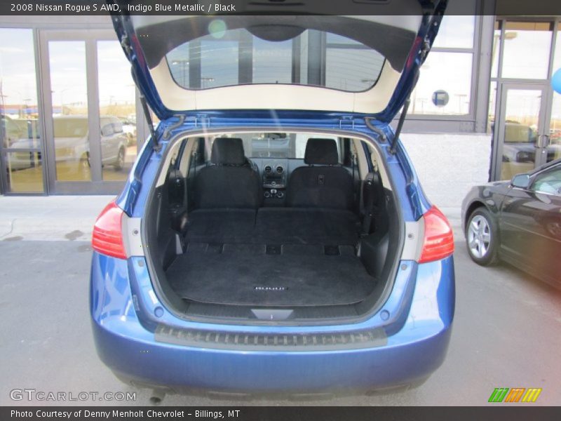 Indigo Blue Metallic / Black 2008 Nissan Rogue S AWD