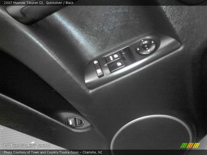Quicksilver / Black 2007 Hyundai Tiburon GS