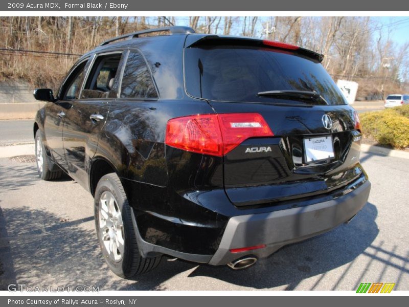Formal Black / Ebony 2009 Acura MDX