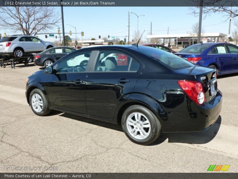  2012 Sonic LS Sedan Black