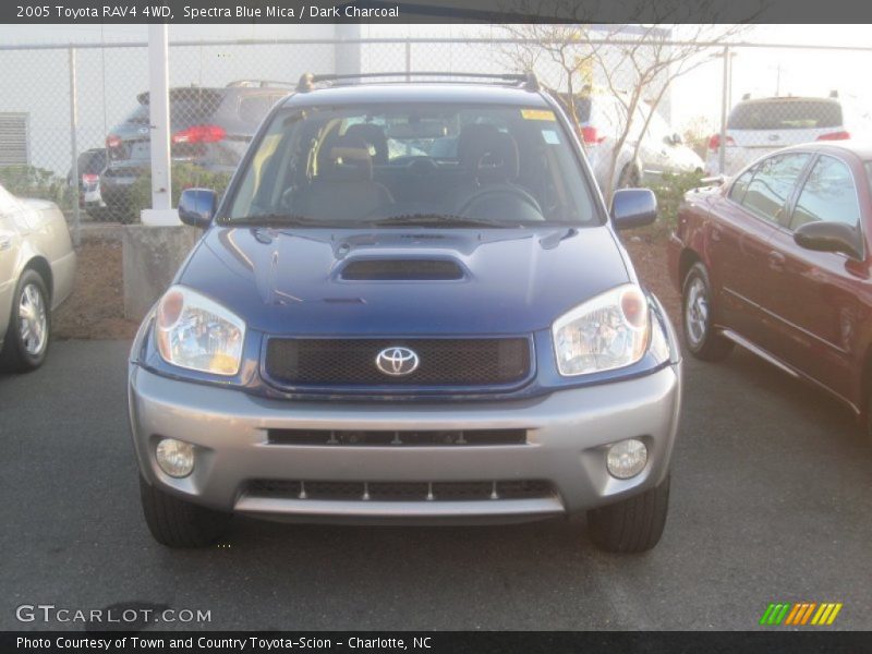 Spectra Blue Mica / Dark Charcoal 2005 Toyota RAV4 4WD