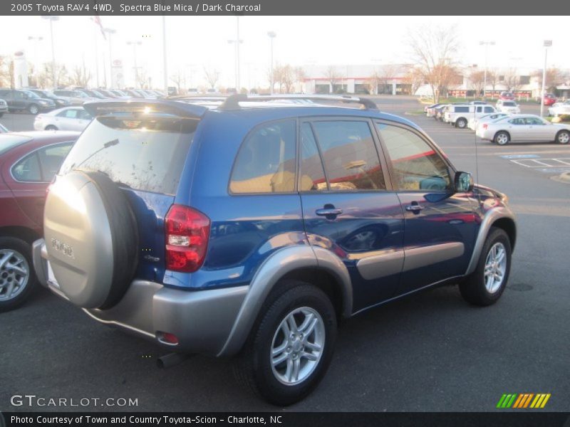 Spectra Blue Mica / Dark Charcoal 2005 Toyota RAV4 4WD