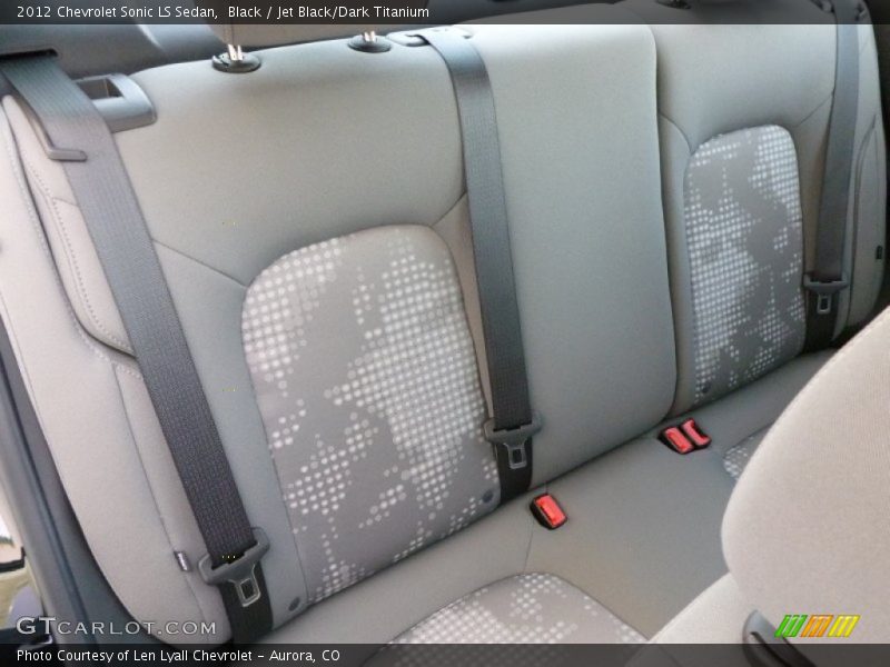 Black / Jet Black/Dark Titanium 2012 Chevrolet Sonic LS Sedan