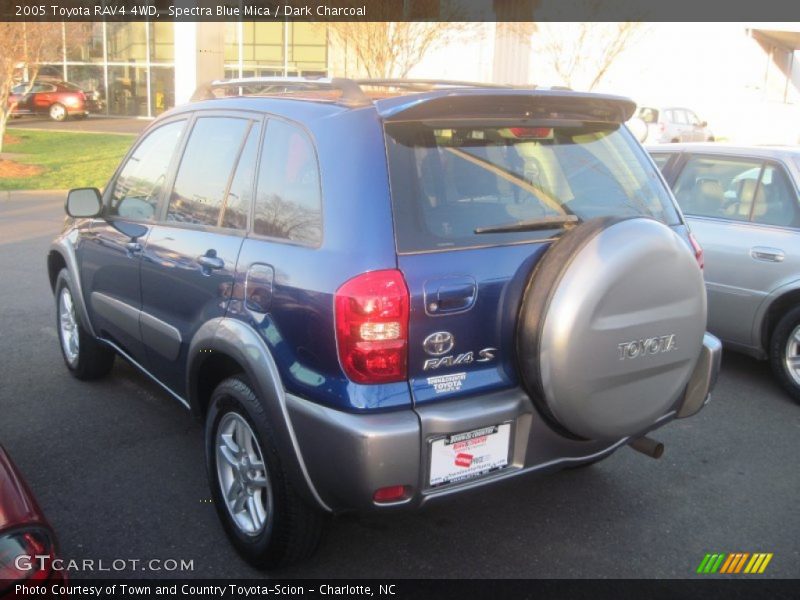 Spectra Blue Mica / Dark Charcoal 2005 Toyota RAV4 4WD