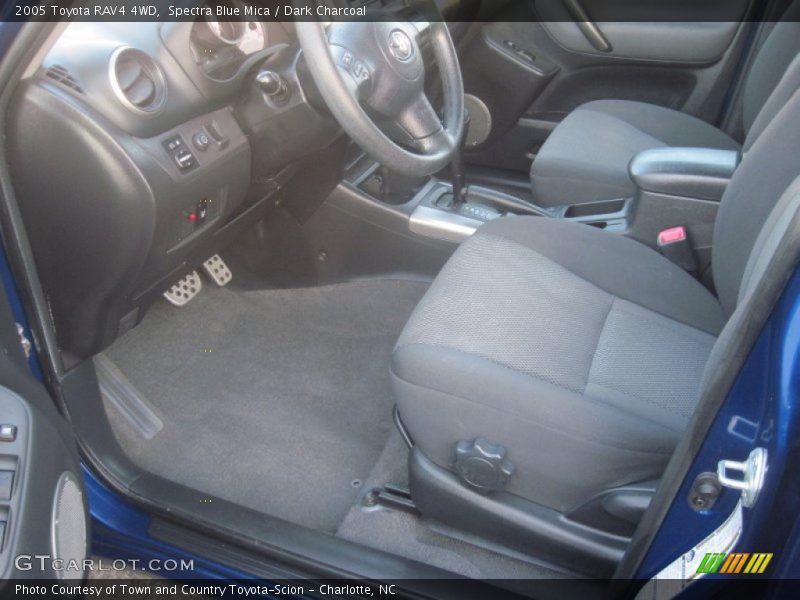 Spectra Blue Mica / Dark Charcoal 2005 Toyota RAV4 4WD