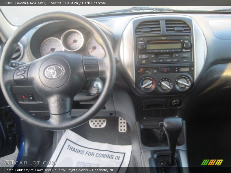 Spectra Blue Mica / Dark Charcoal 2005 Toyota RAV4 4WD