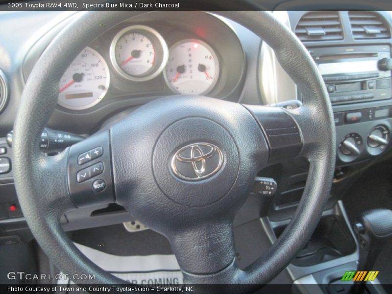 Spectra Blue Mica / Dark Charcoal 2005 Toyota RAV4 4WD
