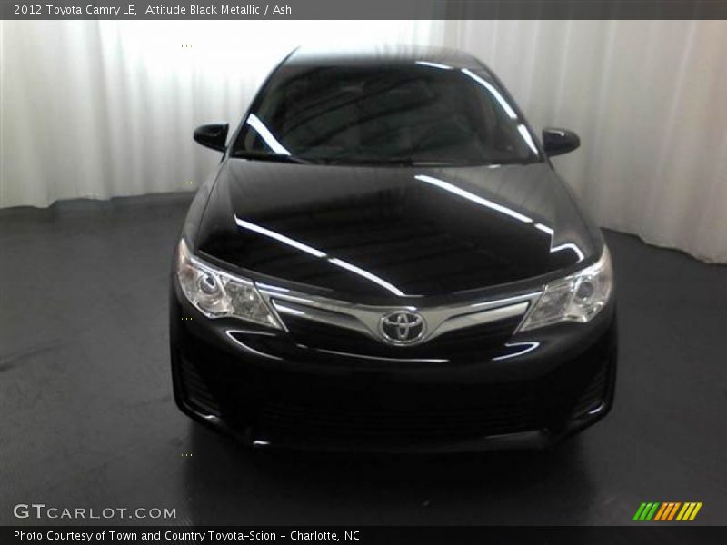 Attitude Black Metallic / Ash 2012 Toyota Camry LE