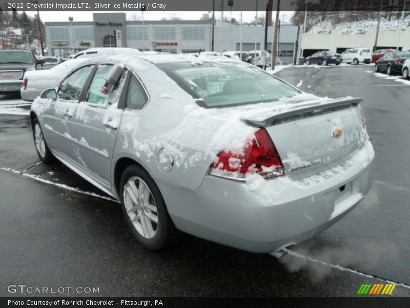 Silver Ice Metallic / Gray 2012 Chevrolet Impala LTZ