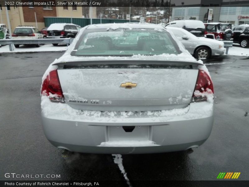 Silver Ice Metallic / Gray 2012 Chevrolet Impala LTZ