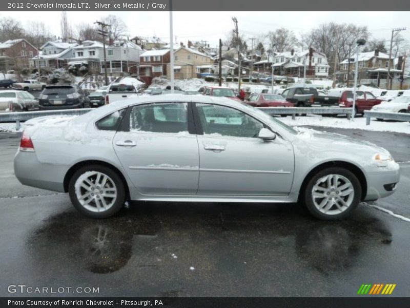 Silver Ice Metallic / Gray 2012 Chevrolet Impala LTZ