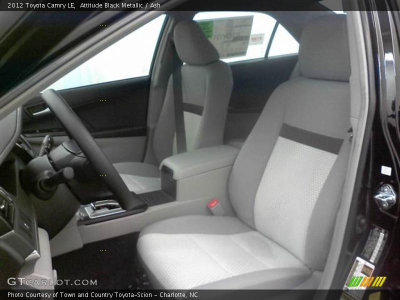 Attitude Black Metallic / Ash 2012 Toyota Camry LE