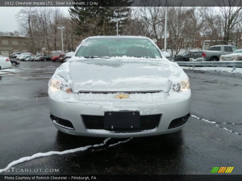 Silver Ice Metallic / Gray 2012 Chevrolet Impala LTZ