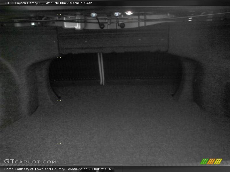 Attitude Black Metallic / Ash 2012 Toyota Camry LE
