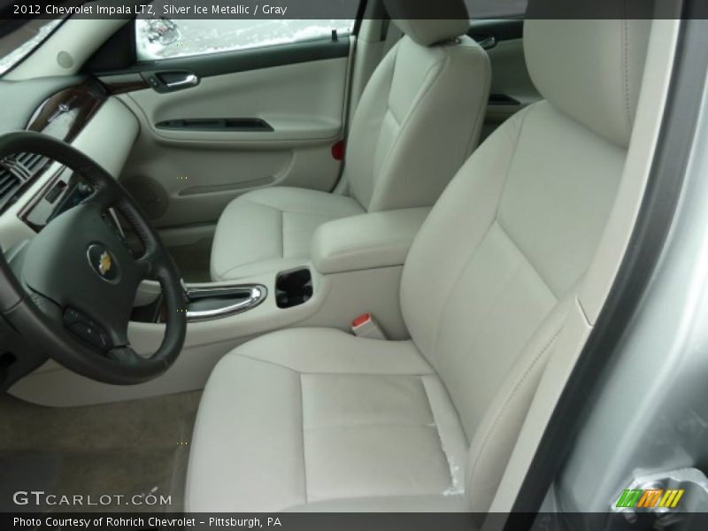 Silver Ice Metallic / Gray 2012 Chevrolet Impala LTZ
