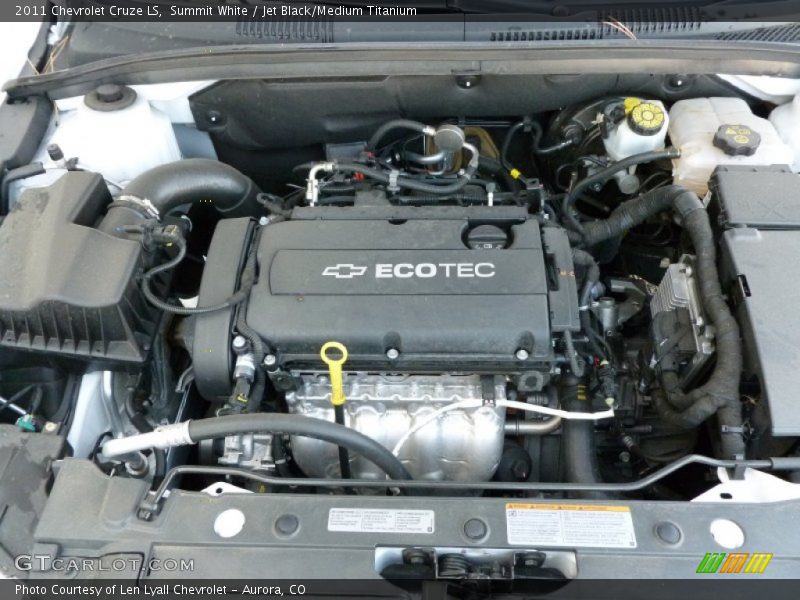 Summit White / Jet Black/Medium Titanium 2011 Chevrolet Cruze LS