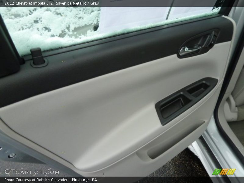 Silver Ice Metallic / Gray 2012 Chevrolet Impala LTZ