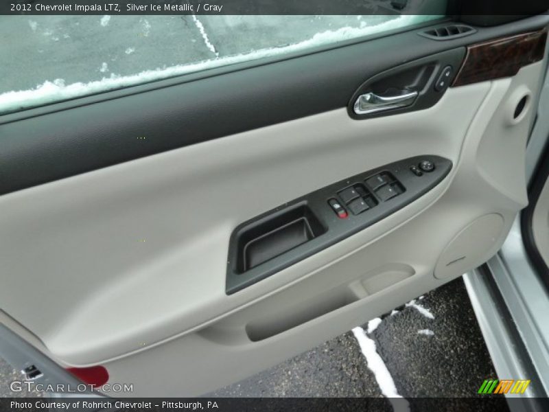 Silver Ice Metallic / Gray 2012 Chevrolet Impala LTZ