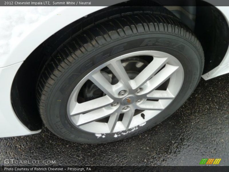 Summit White / Neutral 2012 Chevrolet Impala LTZ