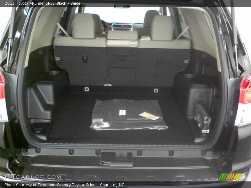 Black / Beige 2012 Toyota 4Runner SR5